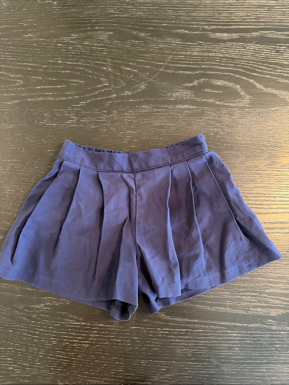 Janie and Jack Navy Pleated Skort